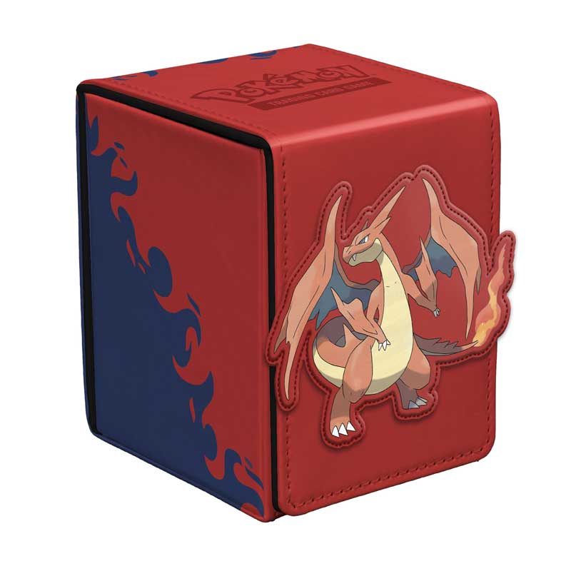 Mega Charizard Y Alcove Flip Deck Box for Pokémon