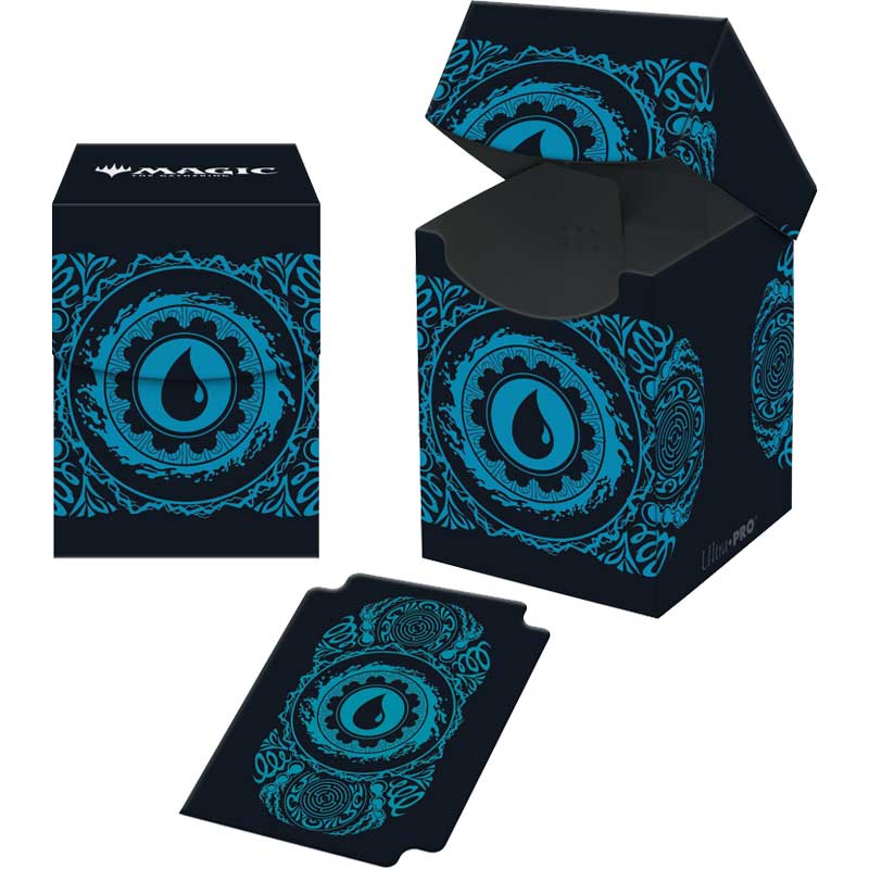 Mana 7 100+ Deck Box Island for Magic: The Gathering