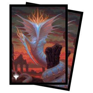 Magic CMM Deck Protector 100ct Silver Gravemother
