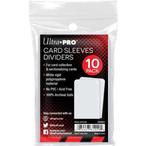 Semi-Rigid Card Divider White (10 Pack)