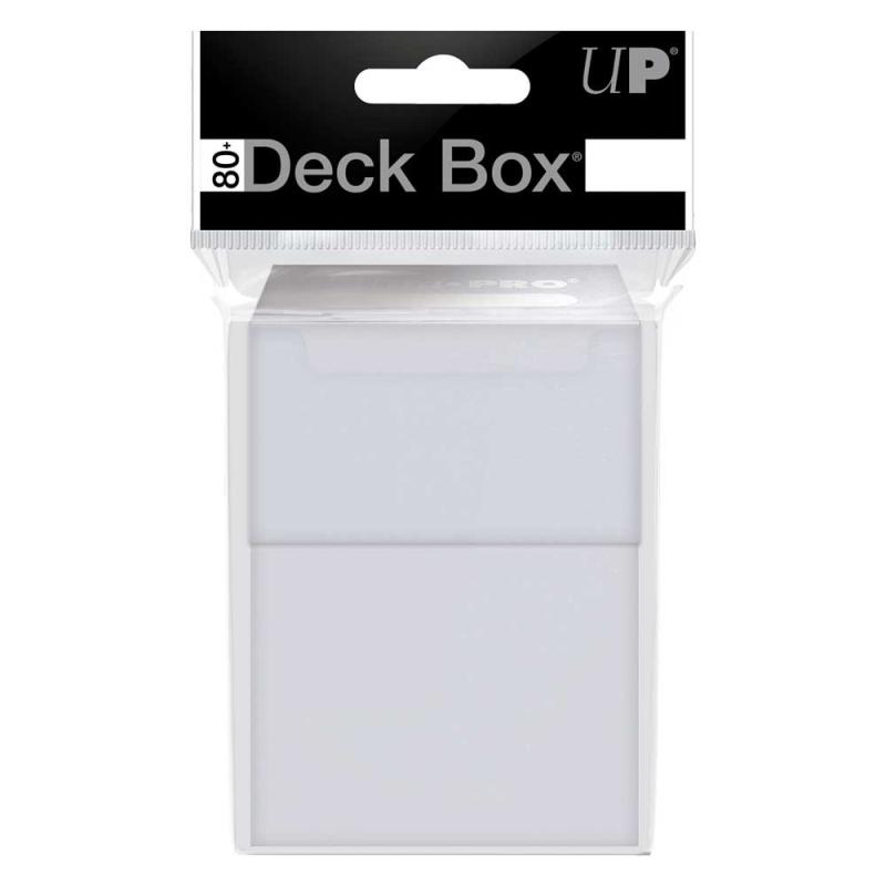 PRO 80+ Deck Box: Clear (Ultra Pro)