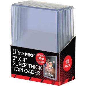 Toploaders, 120pt, 10ct