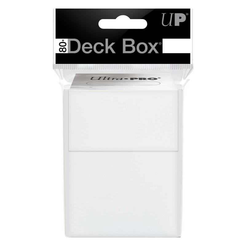 PRO 80+ Deck Box: White (Ultra Pro)