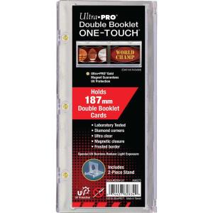 Magnetisk screwdown, Horizontal Booklet Card Holder 187mm