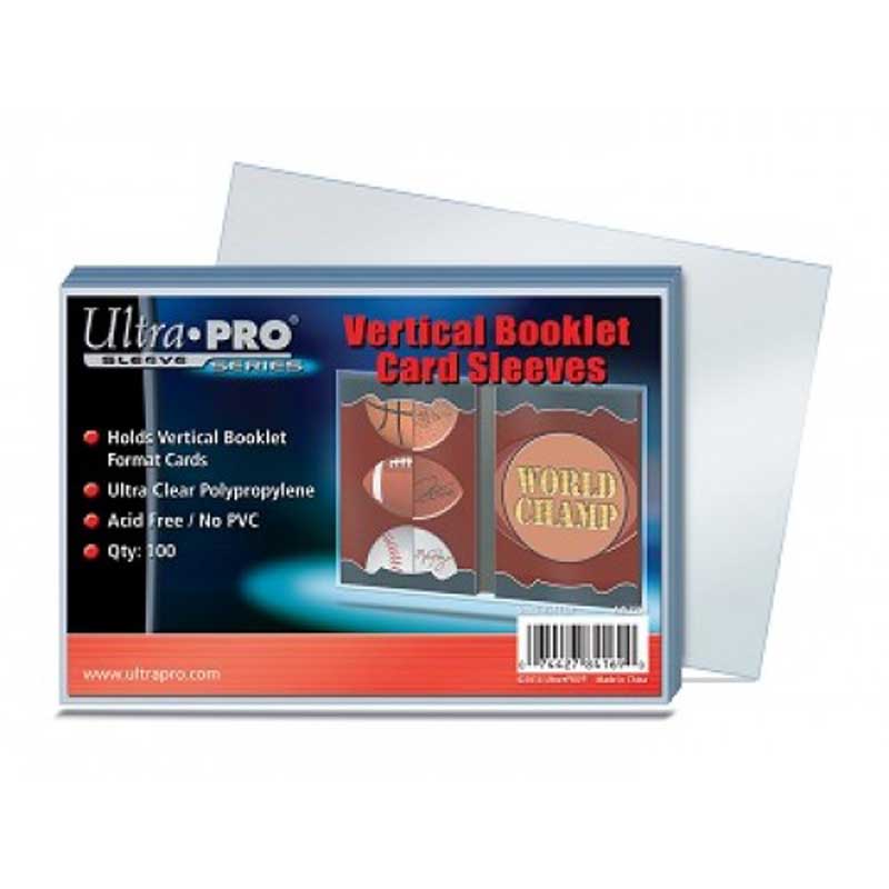 Ultra Pro Vertical Booklet Card Sleeves