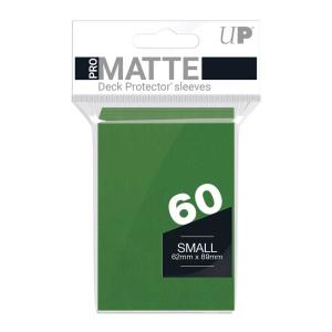 Pro-Matte, small deck protector sleeves, Green, 60ct - Ultra Pro