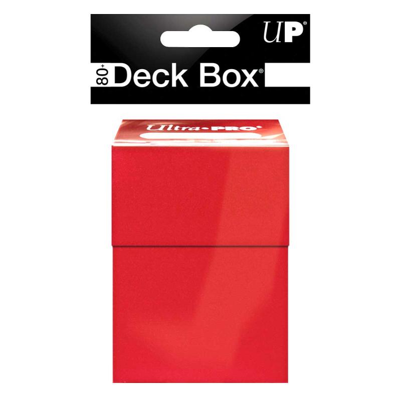 PRO 80+ Deck Box: Red (Ultra Pro)