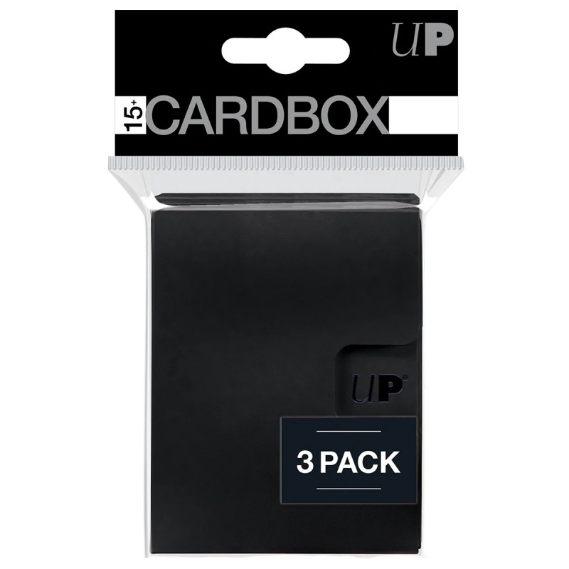 Card Box 15+ Black (3 pieces), Ultra Pro (Deck Box)