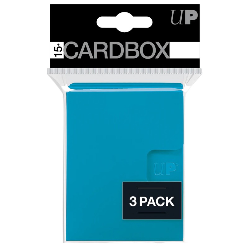 Card Box 15+ Light Blue (3 pieces), Ultra Pro (Deck Box)