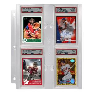 4-Pocket Page for PSA Slabs