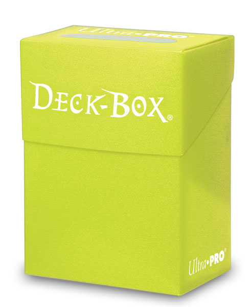 Bright Yellow Deck Box (Ultra Pro)