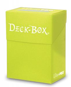 Deck Box, Ultra Pro, Bright Yellow, 60 kort