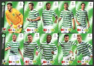 Grundkort CELTIC FC, 2012-13 Adrenalyn Champions League Update, Välj från lista