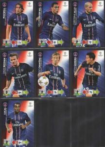 Grundkort PARIS SAINT-GERMAIN FC, 2012-13 Adrenalyn Champions League Update, Välj från lista