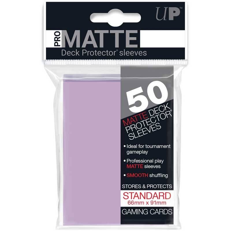 Deck protector sleeves, Pro Matte, Lilac, 50ct