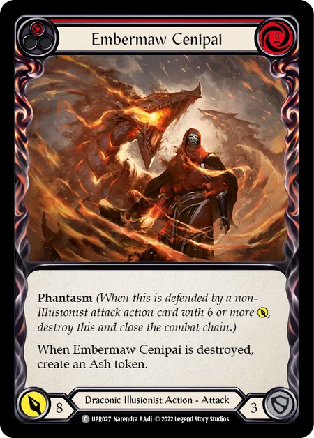 UPR027 - Embermaw Cenipai - Red - Common
