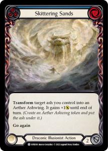 UPR038 - Skittering Sands - Blue - Common - Rainbow Foil