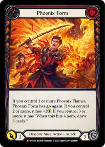 UPR048 - Phoenix Form - Majestic - Rainbow Foil
