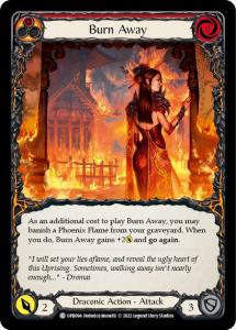 UPR094 - Burn Away - Common - Rainbow Foil