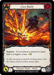 UPR098 - Lava Burst - Common - Rainbow Foil