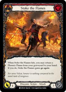 UPR100 - Stoke the Flames - Common - Rainbow Foil