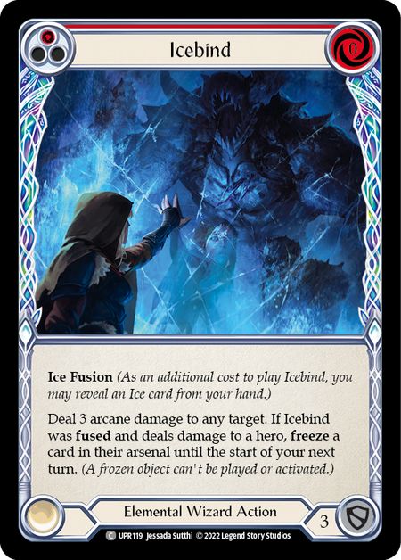 UPR119 - Icebind - Red - Common - Rainbow Foil