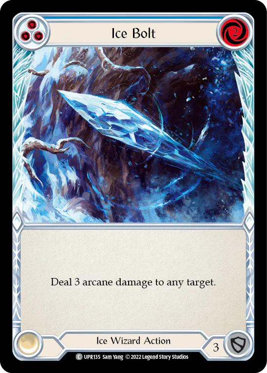 UPR135 - Ice Bolt - Blue - Common