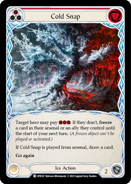 UPR147 - Cold Snap - Red - Common
