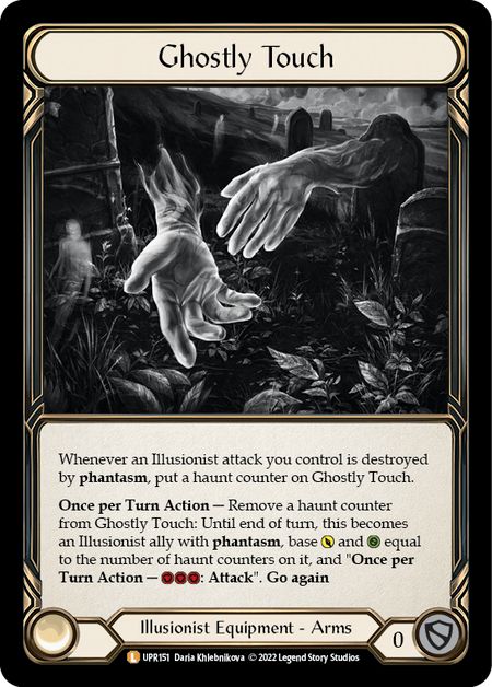 UPR151 - Ghostly Touch - Legendary - Rainbow Foil
