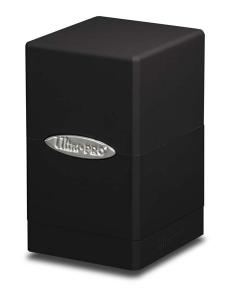 Satin Tower, Black, Ultra Pro (Deck Box)