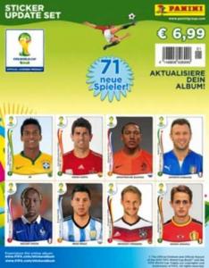 Update Set, Panini Stickers VM 2014 (Vit Kant)