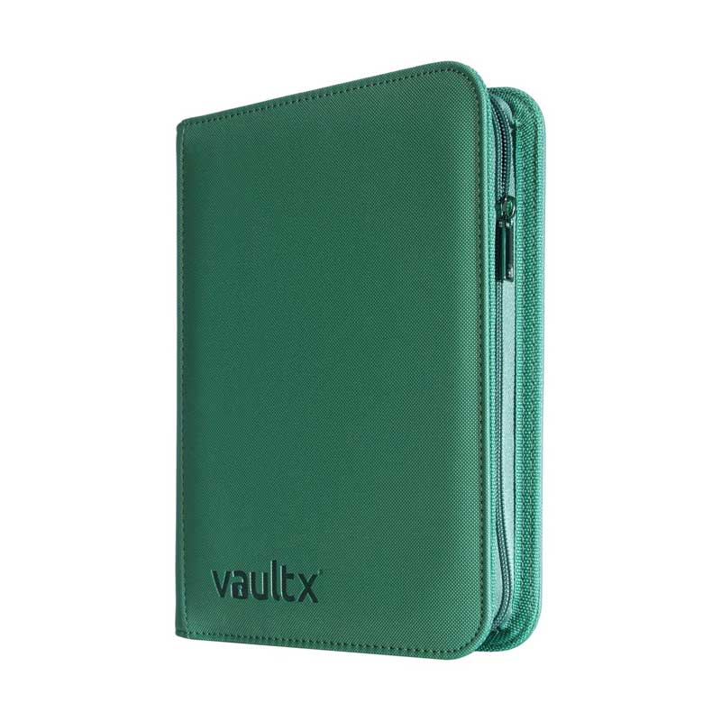 Vault X - Exo-Tec Zip Binder 4-Pocket METALLIC Green