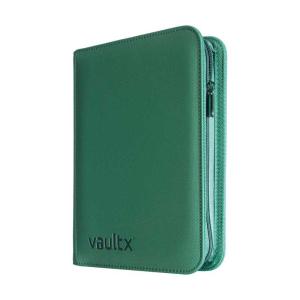 Vault X - Exo-Tec Zip Binder 4-Pocket METALLIC Green