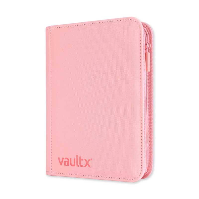 Vault X - Exo-Tec Zip Binder 4-Pocket Just Pink