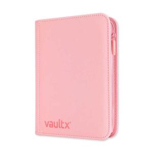 Vault X - Exo-Tec Zip Binder 4-Pocket Just Pink