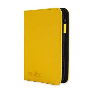 Vault X - Exo-Tec Zip Binder 4-Pocket Sunrise Yellow