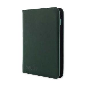 Vault X - Exo-Tec Zip Binder 9-Pocket Forest Green