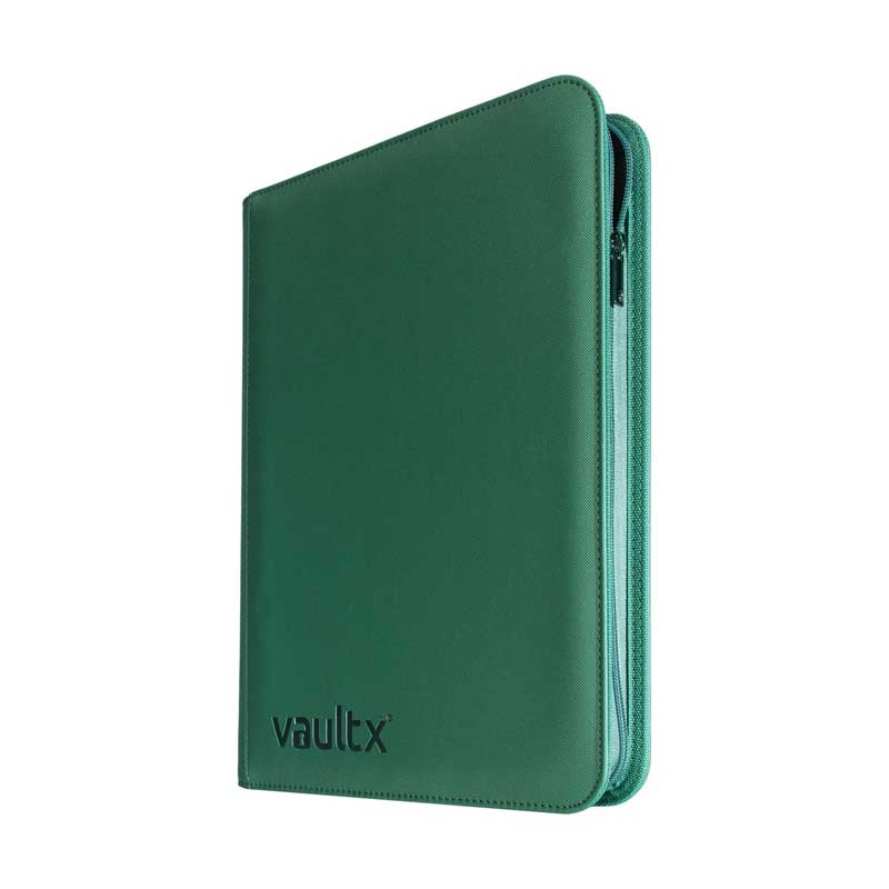 Vault X - Exo-Tec Zip Binder 9-Pocket METALLIC Green