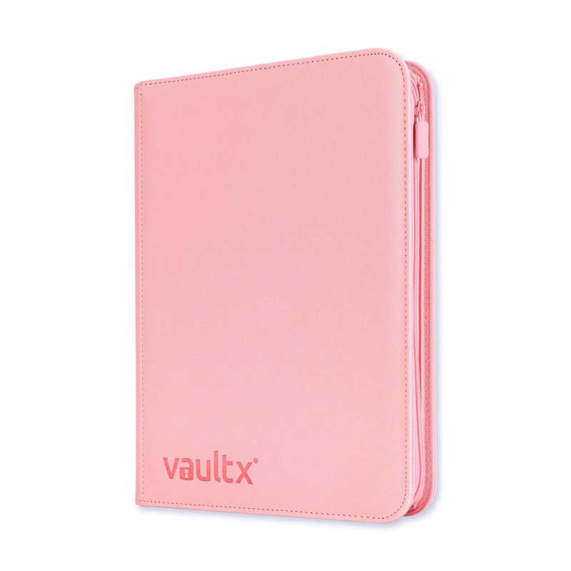 Vault X - Exo-Tec Zip Binder 9-Pocket Just Pink
