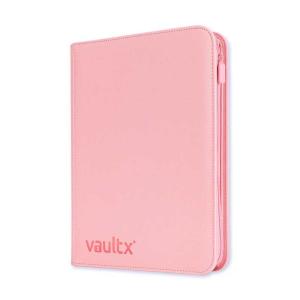 Vault X - Exo-Tec Zip Binder 9-Pocket Just Pink