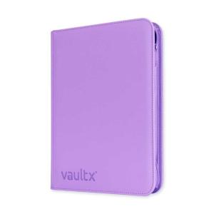 Vault X - Exo-Tec Zip Binder 9-Pocket Just Purple