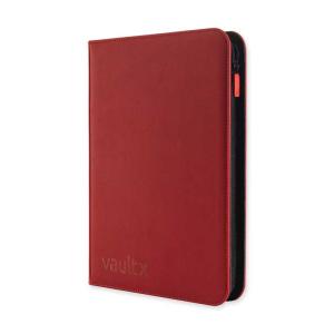 Vault X - Exo-Tec Zip Binder 9-Pocket Fire Red
