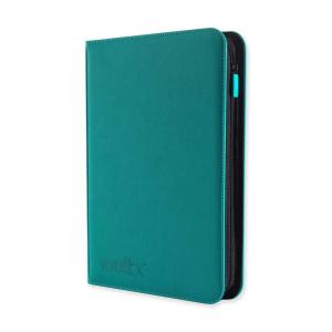 Vault X - Exo-Tec Zip Binder 9-Pocket Ocean Blue (Teal)