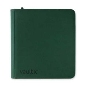 Vault X - Exo-Tec Zip Binder 12-Pocket Forest Green