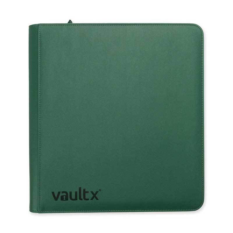 Vault X - Exo-Tec Zip Binder 12-Pocket METALLIC Green