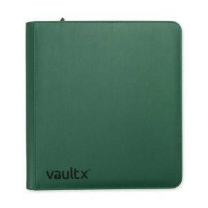 Vault X - Exo-Tec Zip Binder 12-Pocket METALLIC Green