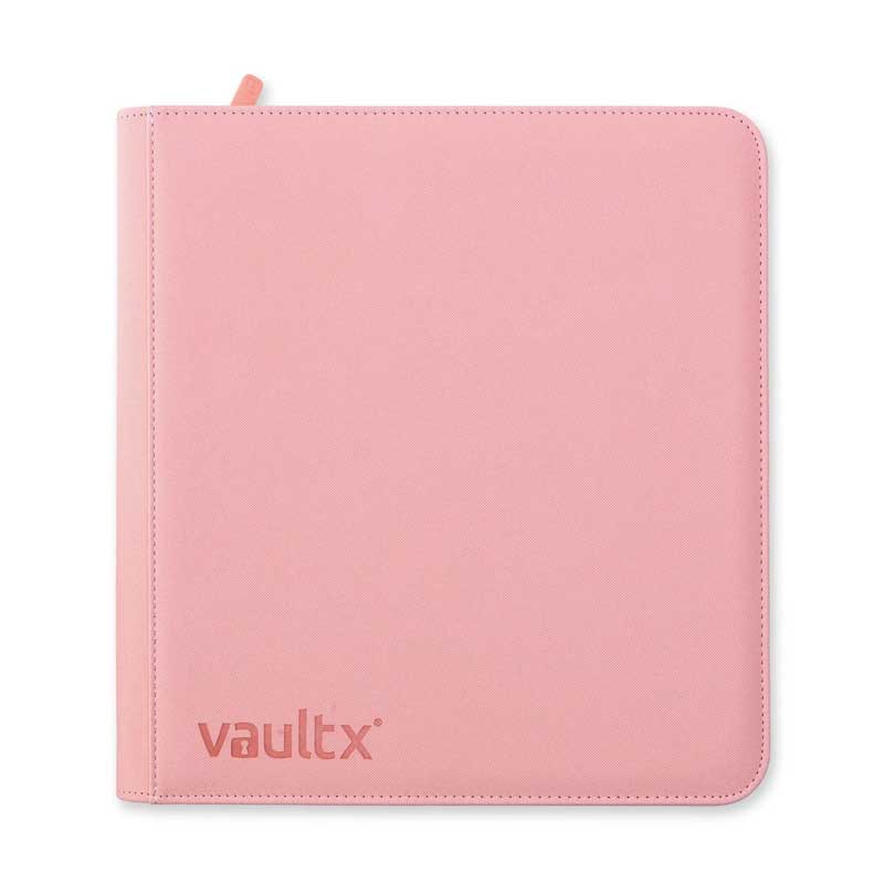 Vault X - Exo-Tec Zip Binder 12-Pocket Just Pink