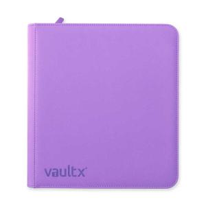 Vault X - Exo-Tec Zip Binder 12-Pocket Just Purple