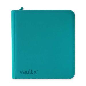 Vault X - Exo-Tec Zip Binder 12-Pocket Ocean Blue (Teal)