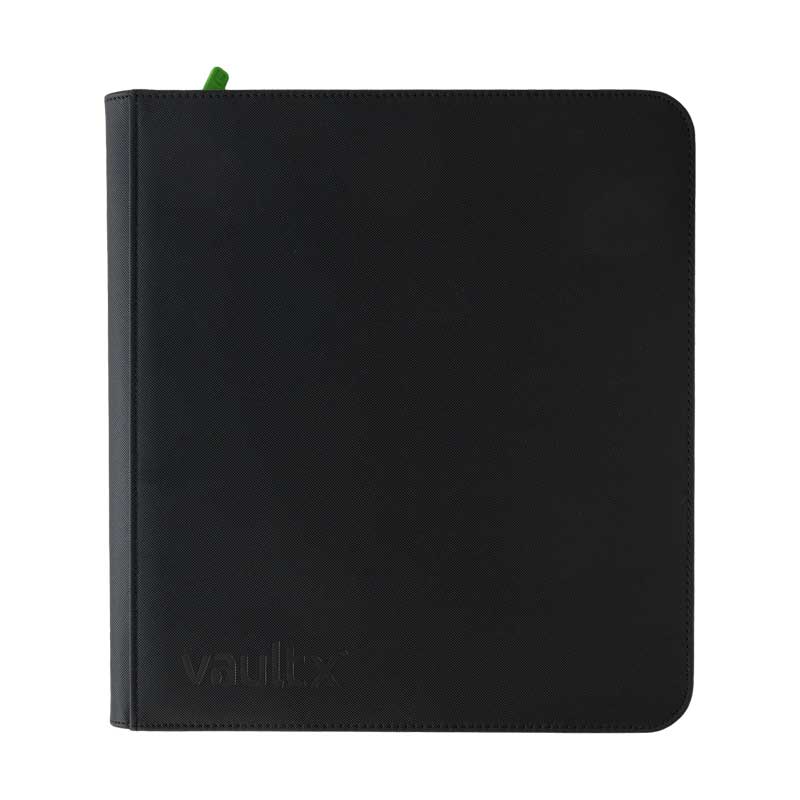 Vault X - Exo-Tec Zip Binder 12-Pocket XL Signature Black